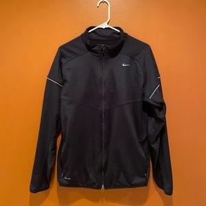 Nike dri-fit sports jacket size large